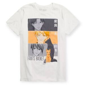 FRUITS BASKET Shigure Kyo & Yuki Panel T-Shirt SZ.M GUC.